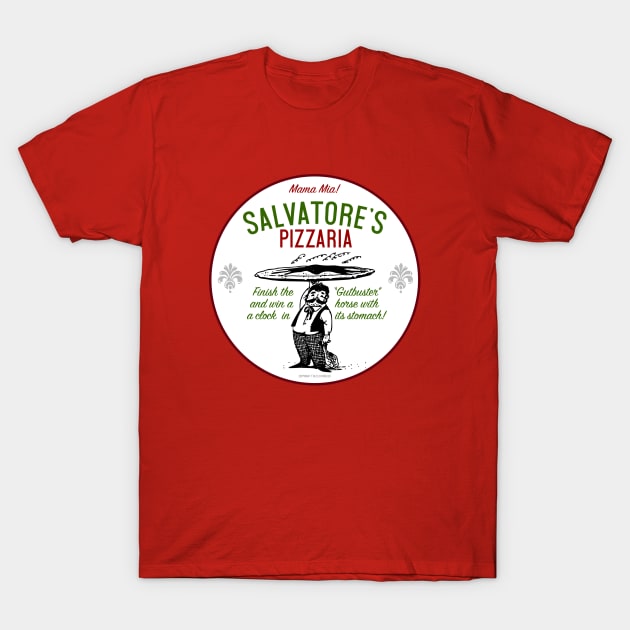 Salvatore's Pizzaria T-Shirt by Vandalay Industries